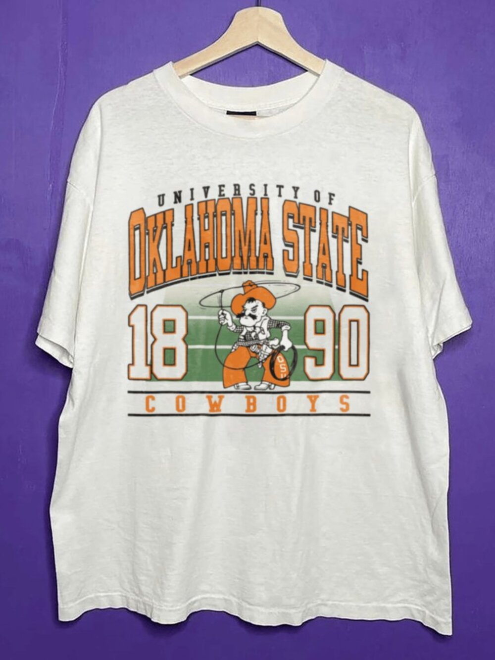 Vintage Oklahoma State Cowboys Football Shirt, Oklahoma State University Shirt